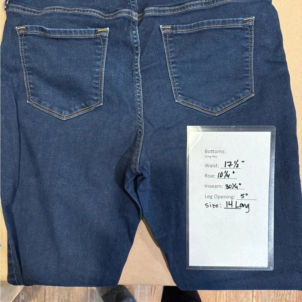 Old Navy Rockstar Super Skinny 14 Long - Picture 4 of 7